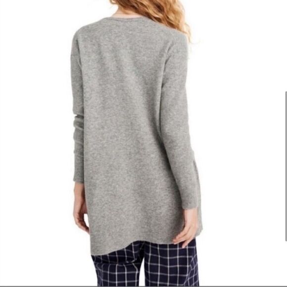 Madewell Ryder Cardigan Sweater Longline Gray Merino Wool - Picture 11 of 11
